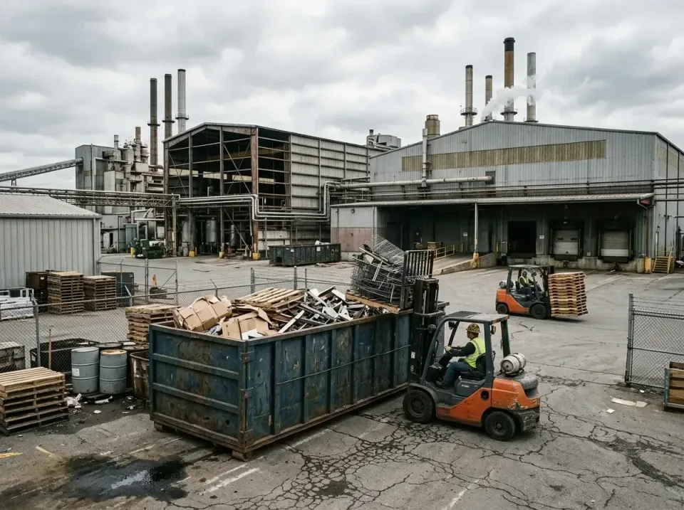 industrial-factory-scrap-conta-003 — frequently asked questions, Cheap Roll-off Dumpster Rentals in Justin, TX